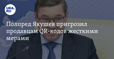Владимир Якушев - Полпред Якушев пригрозил продавцам QR-кодов жесткими мерами - ura.news - Россия