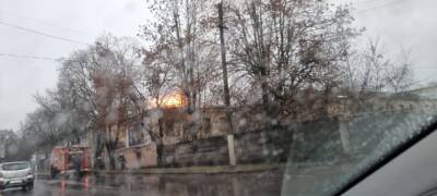 «Самое стойкое здание в Луге»: очередной пожар произошел в бывшем отделении милиции - ivbg.ru - Украина - Ленобласть