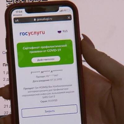 Максут Шадаев - Сбой в сроках действия COVID-сертификатов затронул триста тысяч пользователей Госуслуг - radiomayak.ru - Россия - Интерфакс