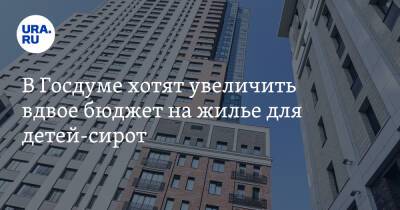 Николай Алексеенко - В Госдуме хотят увеличить вдвое бюджет на жилье для детей-сирот - ura.news