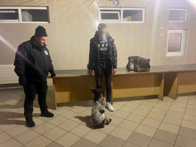 На Львовщине украинец пытался провезти в Польшу наркотики в кроссовке - lenta.ua - Украина - Польша