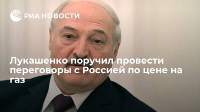 Александр Лукашенко - Михаил Мишустин - Лукашенко поручил провести переговоры с Россией по цене на газ и его транспортировке - ria.ru - Россия - Белоруссия - Минск