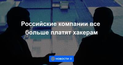 Российские компании все больше платят хакерам - news.mail.ru