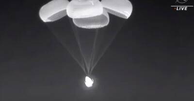 Астронавты миссии SpaceX вернулись на Землю после шести месяцев в космосе - delo.ua - Украина - Киев - шт.Флорида