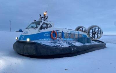 Дорожные службы возобновят движение воздушных подушек между Лабытнанги и Салехардом - znak.com - Салехард - окр. Янао