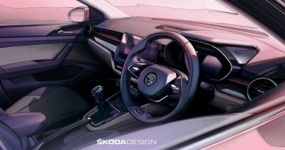Skoda показала интерьер новой недорогой модели: она придет на смену Rapid - focus.ua - Украина