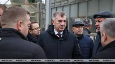 Юрий Назаров - Назаров о бобруйском "ФанДОКе": у предприятия есть все необходимое для получения максимальной выгоды - belta.by - Белоруссия - Бобруйск