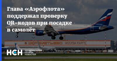Михаил Полубояринов - Глава «Аэрофлота» поддержал проверку QR-кодов при посадке в самолёт - nsn.fm