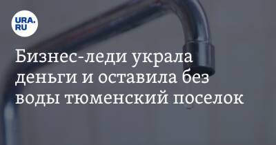 Бизнес-леди украла деньги и оставила без воды тюменский поселок. Она заработала 3 млн рублей - ura.news - Тюменская обл. - городское поселение Заводоуковский - Заводоуковск