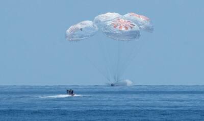 «Роскосмос» обеспокоен проблемой с парашютом на корабле Crew Dragon Маска - newsland.com - Россия - США