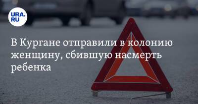 В Кургане отправили в колонию женщину, сбившую насмерть ребенка - ura.news - Россия - Курган