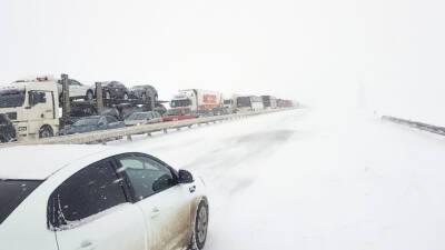 Трассу Хабаровск – Комсомольск-на-Амуре закрыли из-за снежного циклона - mir24.tv - Хабаровский край - Приморье край - Хабаровск - Владивосток