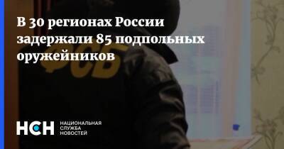 В 30 регионах России задержали 85 подпольных оружейников - nsn.fm - Россия