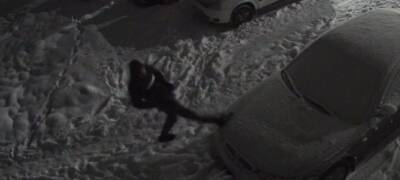 Неадекватный мужчина громил машины на севере Карелии и валялся посреди дороги (ВИДЕО) - stolicaonego.ru - республика Карелия
