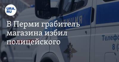 В Перми грабитель магазина избил полицейского - ura.news - Пермь - Пермский край