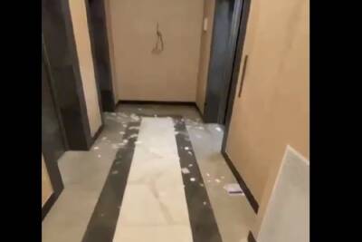Оставшиеся без денег рабочие разгромили элитный дом в Петербурге - mk.ru - Санкт-Петербург