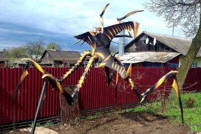 Арахнид из Богородицка пролетел мимо финала конкурса «народных» арт-объектов - tula.mk.ru - Россия - Ульяновская - Пензенская обл. - Тульская обл.