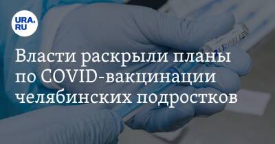 Власти раскрыли планы по COVID-вакцинации челябинских подростков - ura.news - Россия