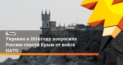 Владимир Путин - Александр Лукашенко - Украина в2014 году попросила Россию спасти Крым отвойск НАТО - ridus.ru - Россия - Украина - Крым - Белоруссия