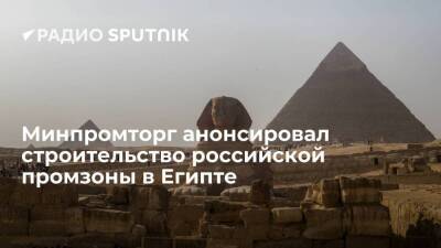 Василий Осьмаков - Минпромторг: Россия начнет финансировать строительство своей промзоны в Египте в 2022 году - smartmoney.one - Россия - Египет