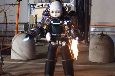 Кукла Чаки на максималках: в Италии создали робота-гуманоида iRonCub с четырьмя реактивными двигателями - itc.ua - Украина - Италия