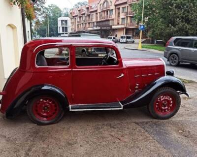 В Украине отреставрировали 90-летний автомобиль - goodnews.ua - Украина - Италия - Германия - Франция - Польша - Ужгород - Чсср