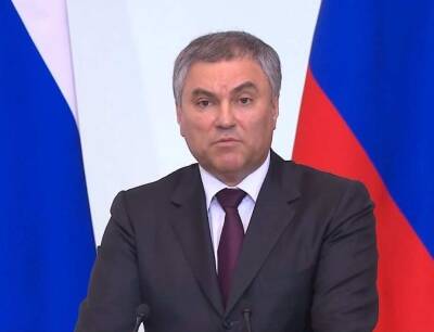 Владимир Путин - Вячеслав Володин - Володин: Решения по QR-кодам будут приниматься исходя из позиции Путина - actualnews.org - Россия
