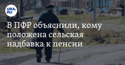 В ПФР объяснили, кому положена сельская надбавка к пенсии - ura.news - Россия