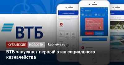 ВТБ запускает первый этап социального казначейства - kubnews.ru