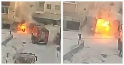 В Якутске пожарный чудом остался жив при взрыве в гараже - skuke.net - Якутск - Якутск - Интересно