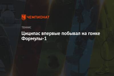 Максим Ферстаппен - Циципас впервые побывал на гонке Формулы-1 - championat.com - Эмираты - Голландия - Рим - Абу-Даби