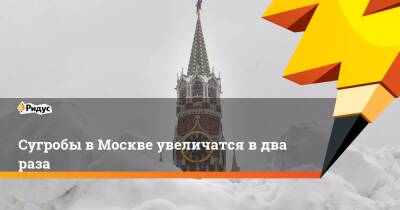 Евгений Тишковец - Сугробы в Москве увеличатся в два раза - ridus.ru - Москва
