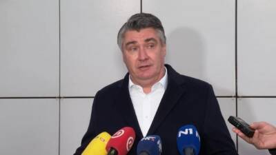 Андрей Пленкович - Зоран Миланович - Президент и премьер Хорватии поссорились из-за отношений с... - politnavigator.net - Москва - Россия - Украина - Киев - Хорватия - Загреб - Брюссель - Донбасс
