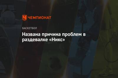 Эван Фурнье - Названа причина проблем в раздевалке «Никс» - championat.com - США - Нью-Йорк