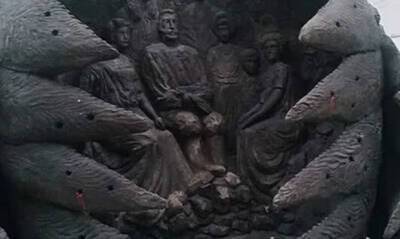 Николай II - Янина Павленко - В Ялте демонтировали памятник Николаю II, который сравнили с яйцом из фильма «Чужой» - og.ru - Ялты