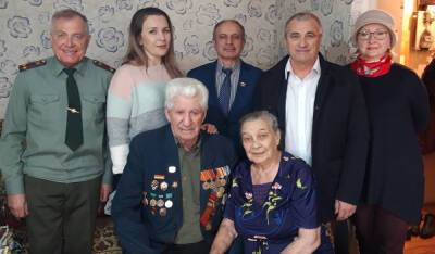 Ветерана Великой Отечественной войны Владимира Сичкаря поздравили с 94-летием - sakhalin.info - Россия - Украина - Черкасская обл. - Сахалинская обл.