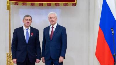Сергей Собянин - Мэр Москвы вручил Генеральному директору «Росгосстраха» государственную награду - nashgorod.ru - Москва - Россия
