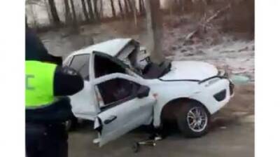 В Мокшанском районе водитель «Гранты» на скорости врезался в столб - penzainform.ru - Россия - Пенза