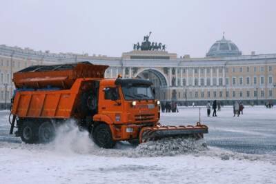 В Петербурге за 2,5 недели собрали половину прошлогоднего объема снега - interfax-russia.ru - Санкт-Петербург - Петербург