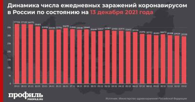 В России второй день подряд выявляют менее 30 тысяч новых случаев COVID-19 - profile.ru - Москва - Россия - Санкт-Петербург - Московская обл. - респ. Алтай - респ.Тыва - Чукотка - респ. Калмыкия