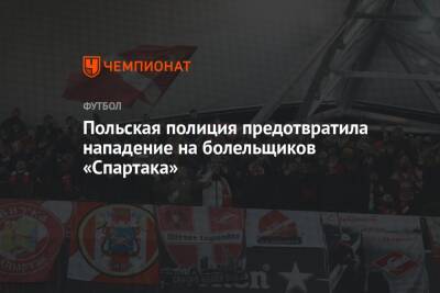 Юзеф Пилсудский - Польская полиция предотвратила нападение на болельщиков «Спартака» - championat.com - Москва - Польша - Варшава