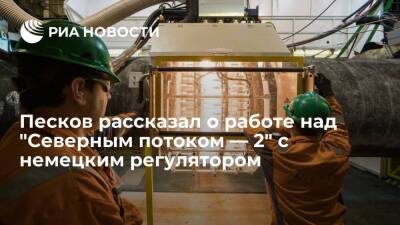 Дмитрий Песков - Анналена Бербок - Пресс-секретарь Песков: работа по "Северному потоку — 2" идет, компания выполняет требования - smartmoney.one - Россия - Германия