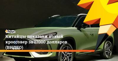 Китайцы показали новый кроссовер за 17000 долларов (ВИДЕО) - ridus.ru - Китай - США