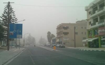 Кипр - Красный уровень пыли в Лимассоле и Пафосе - vkcyprus.com - Кипр - Никосия