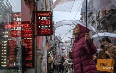 Турецкая лира обвалилась до нового исторического минимума - mediavektor.org - Турция