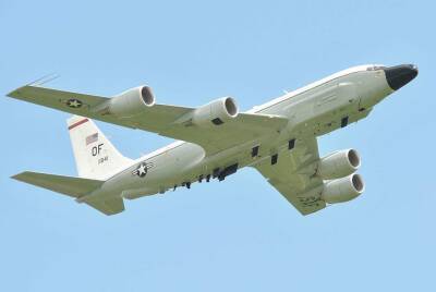 RС-135 ВВС США впервые «проверил» границы России, находясь в воздушном пространстве Украины - actualnews.org - Россия - США - Украина - Англия - Белоруссия - Харьковская обл. - Волынская обл. - Днепропетровская обл. - Одесская обл.
