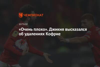 Георгий Джикия - Илья Никульников - «Очень плохо». Джикия высказался об удалениях Кофрие - championat.com