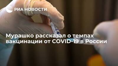Михаил Мурашко - Мурашко заявил, что первым компонентом вакцины от COVID-19 привились 75 миллионов россиян - ria.ru - Москва - Россия