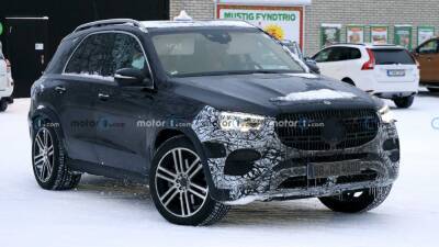 Обновленный Mercedes-Benz GLE заметили на тестах - autonews.ua - Украина