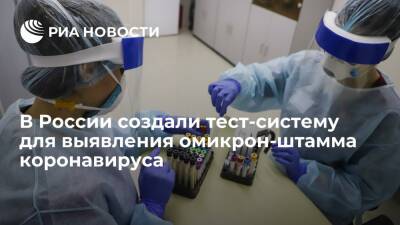 Анна Попова - Попова: в России создали новую тест-систему для выявления омикрон-штамма коронавируса - ria.ru - Москва - Россия - Юар - Ботсвана